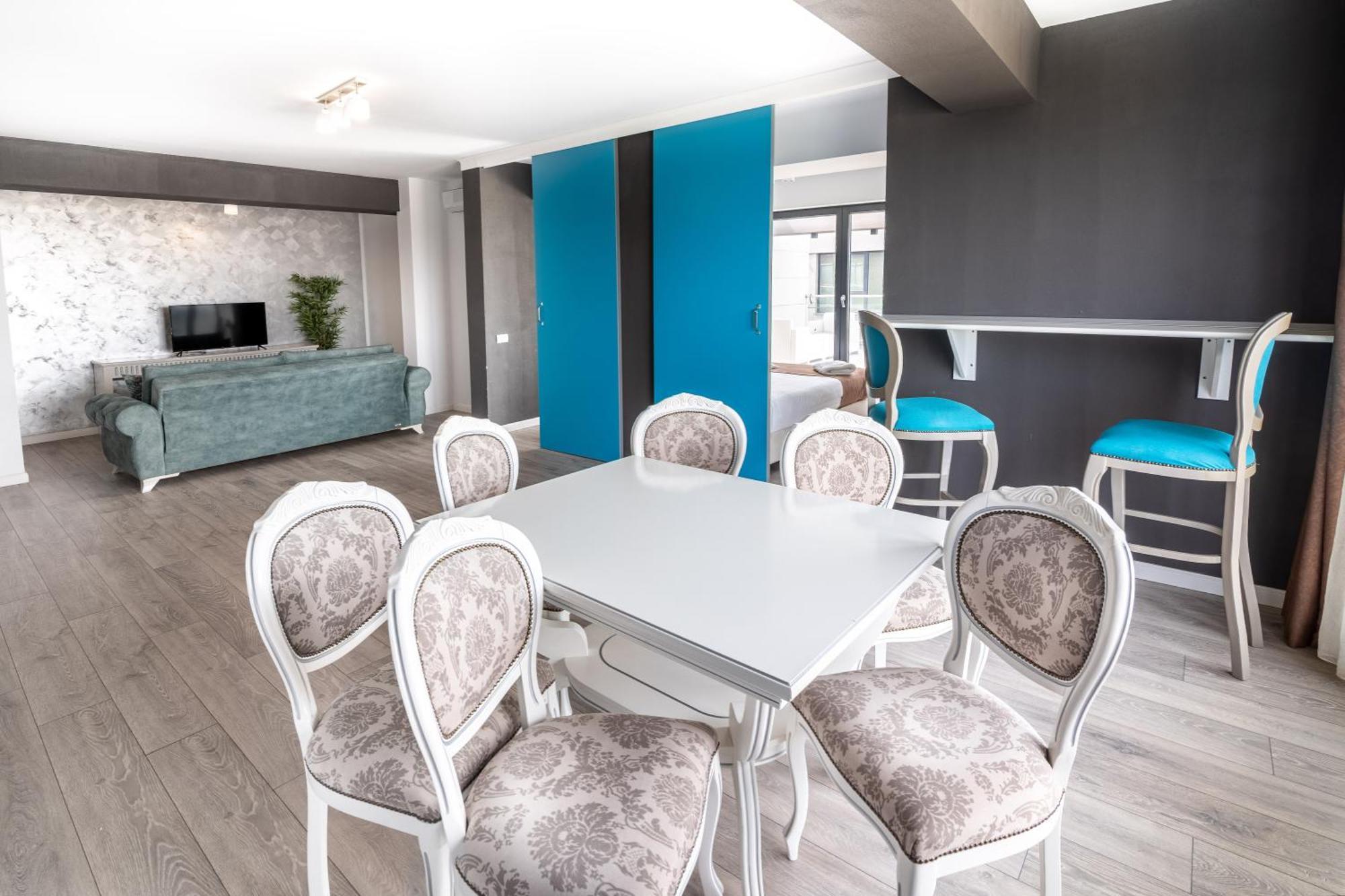 Miramare Residence Aparthotel Navodari Bagian luar foto
