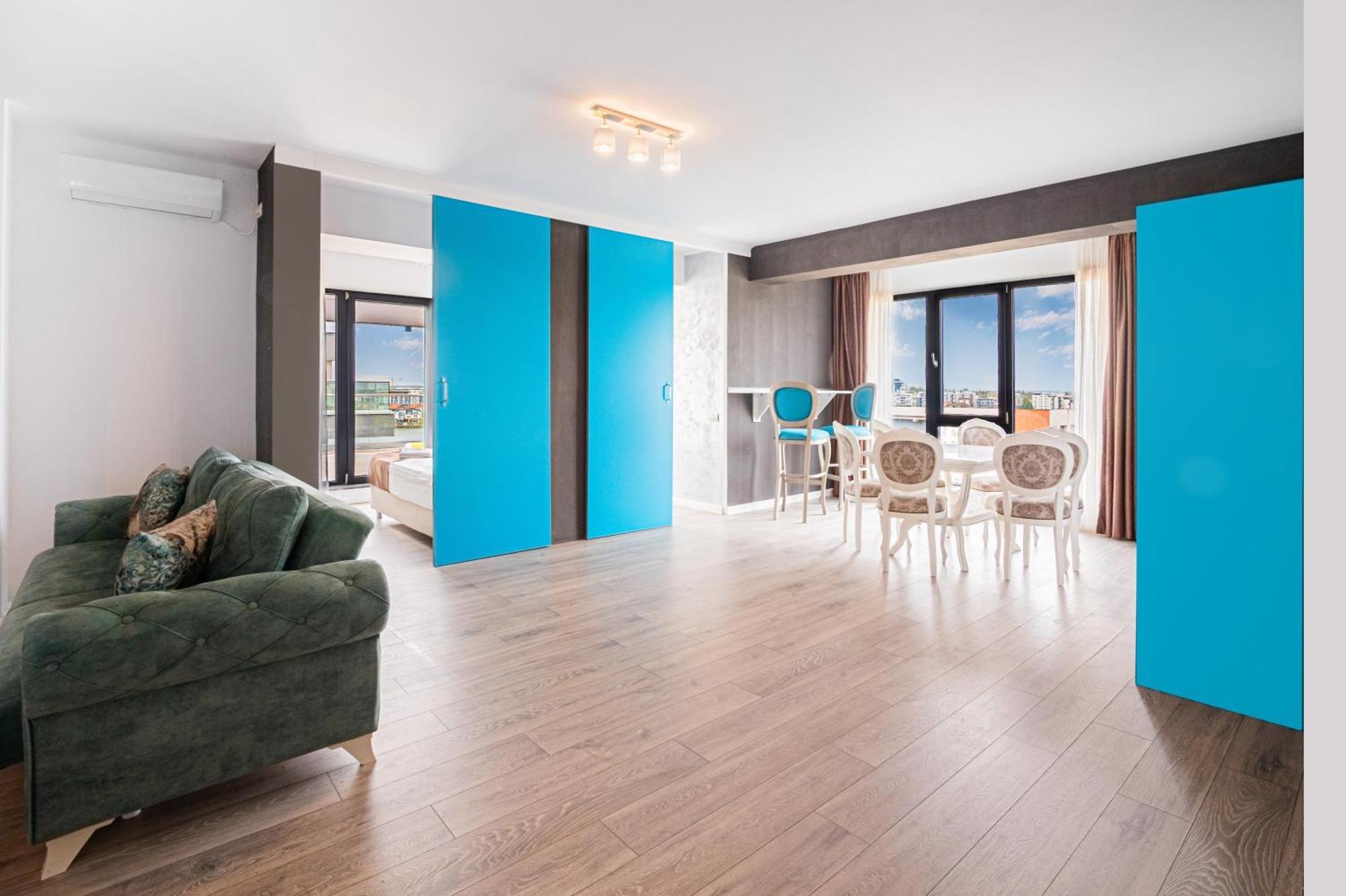 Miramare Residence Aparthotel Navodari Bagian luar foto