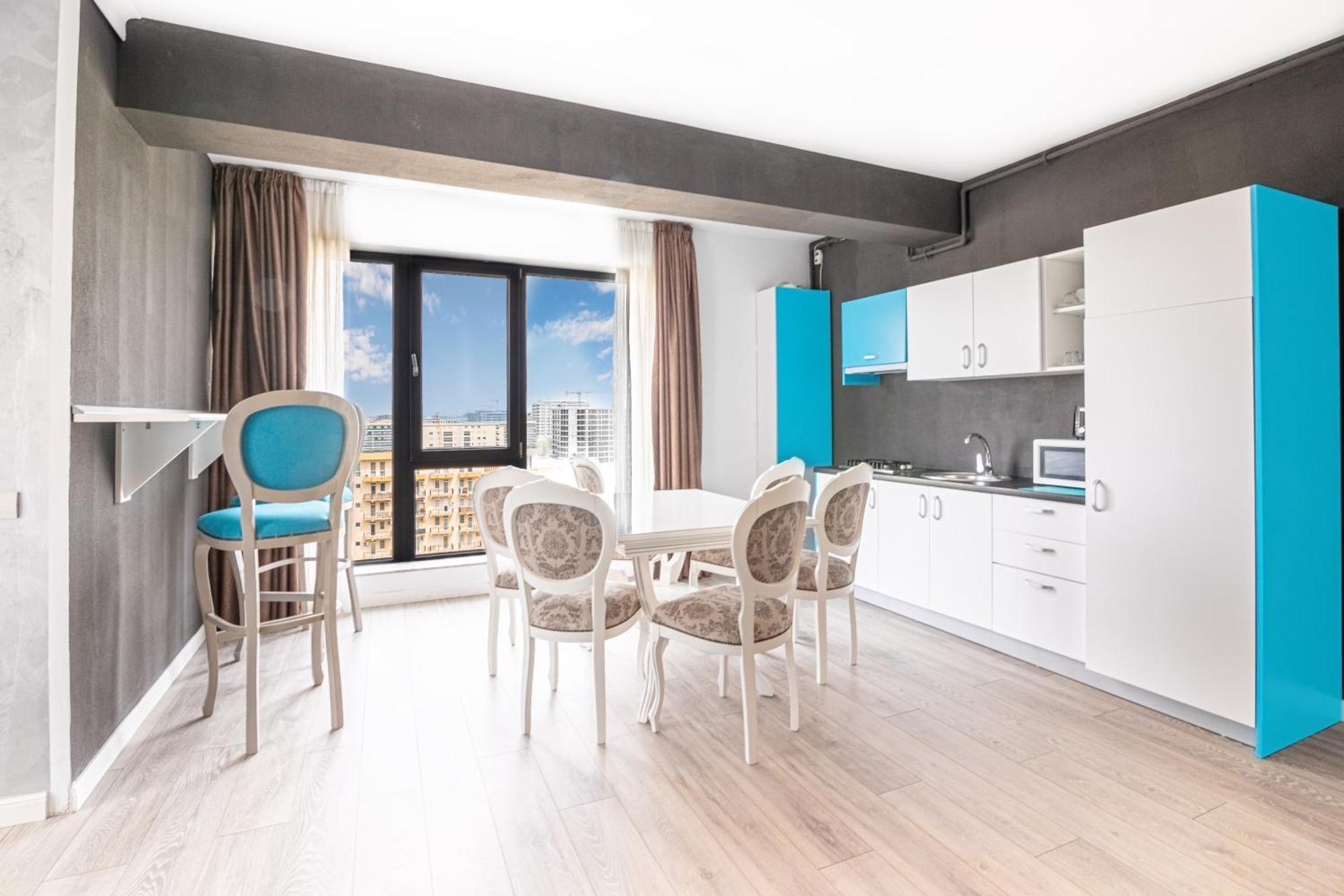 Miramare Residence Aparthotel Navodari Bagian luar foto