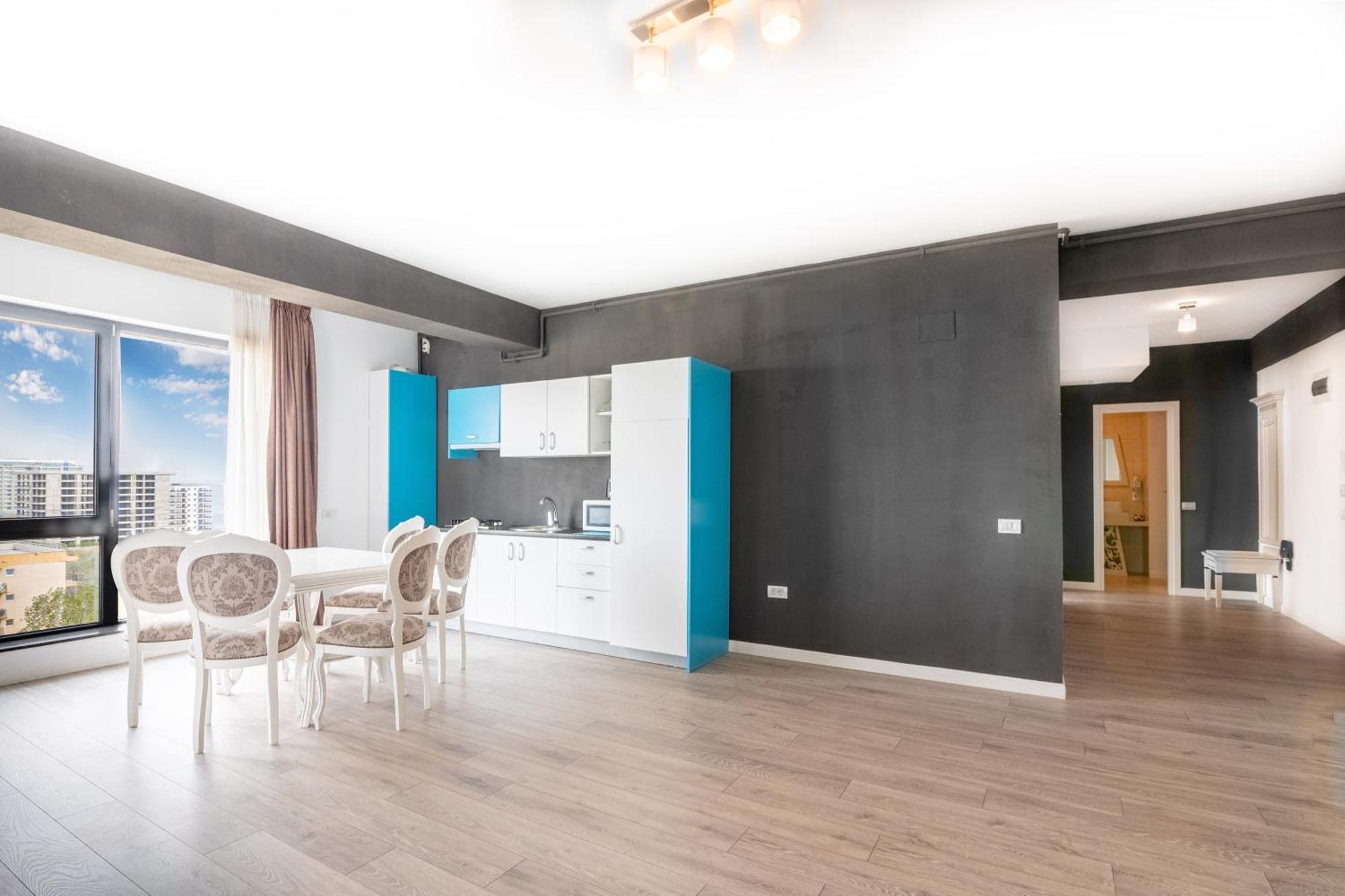Miramare Residence Aparthotel Navodari Bagian luar foto